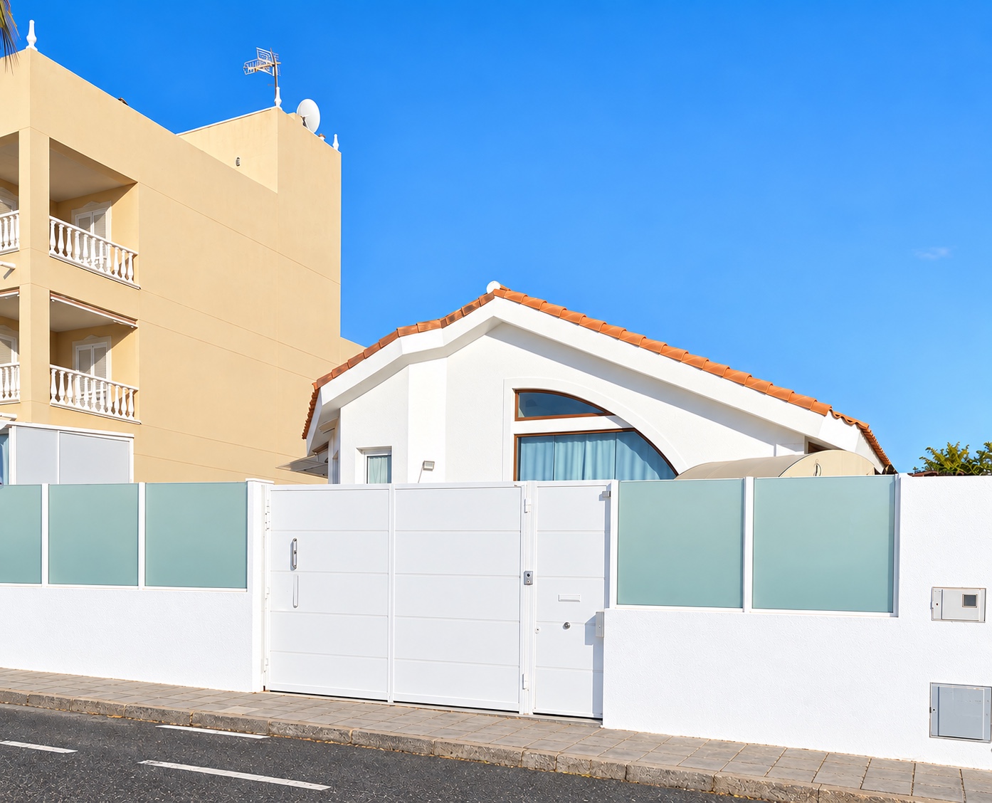 Esterno della proprietà nel sud di Tenerife